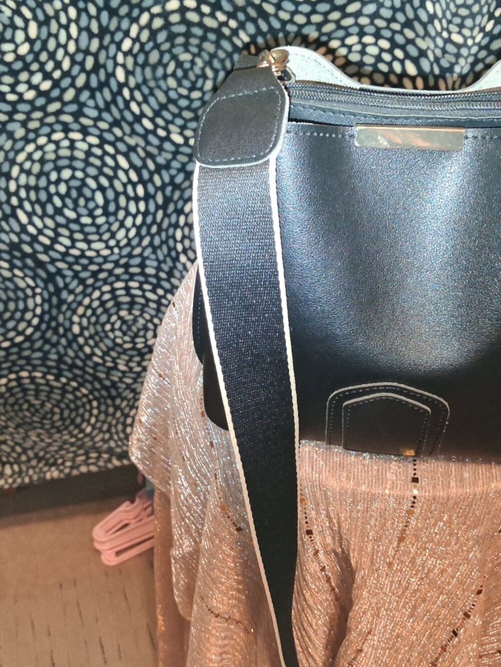 Small black purse...